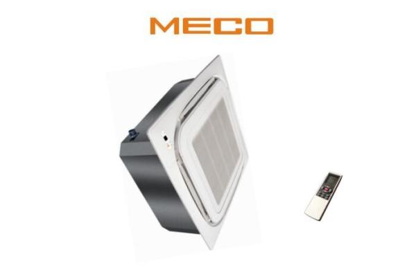 Round flow 8 way cassette type ceiling suspended fan coil unit , 1000CFM 2-TUBE