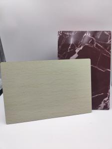 China Decorative Plastic Aluminum Composite Sheet Panels 2440mm Length Sandwich Type factory