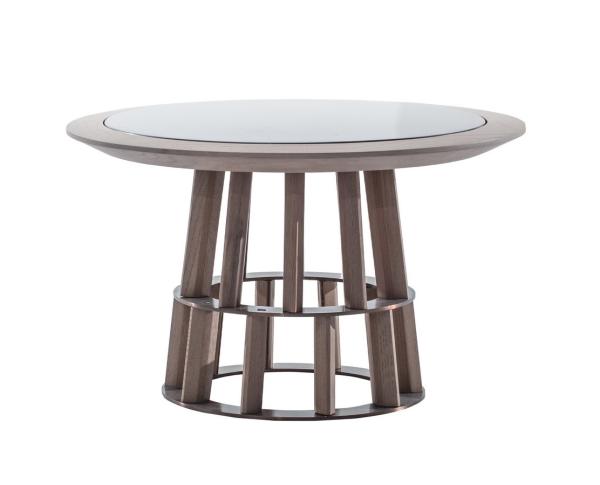 Italy design furniture of Paired Coffee End table in Round shape used by Hand