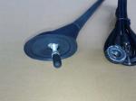 ISO9001 Top Mounted AM FM Car Antenna Spring Mast 7" Black Plastic For Car
