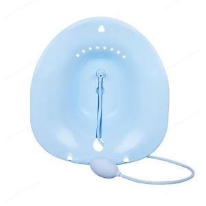 China Folding Toilet Sitz Bath Toilet Seat Perineal Soaking Bath for Postpartum Care, Hemorrhoid Treatment Yoni Steam Soothes factory
