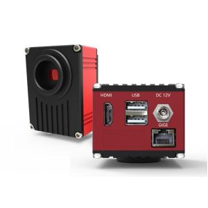 HDMI 60FPS Microscope Digital Camera With Gigabit Network Interface