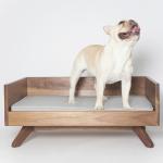 OEM ODM Wood Pet Furniture Luxury Modern Wooden Dog Bed Personalised