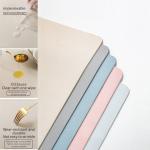 Heat Resistant Drying Mat for Kitchen Waterproof Absorption Diatomite Dish Mat