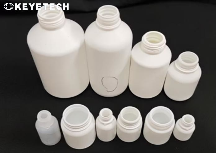 Automated HDPE Bottle Inspection Vision System Quality Control For Round Locked Bottle