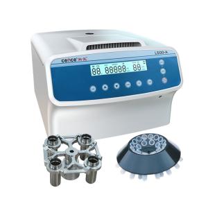 China Laboratory L500-A 5000rpm Low Speed Centrifuge With Swing Rotor Angle Rotor factory