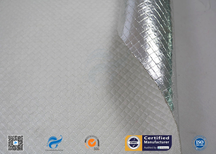 One Side Heat Reflective Aluminum Foil Coated Fiberglass Fabric