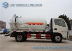 Dongfeng 4000L 100hp Vacuum Tank Truck 4x2 Suction Type Sewer Scavenger