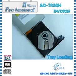 China Brand New 9.5mm Internal SATA dvd Duplicator/ DVD Burner Drive ad-7930h factory