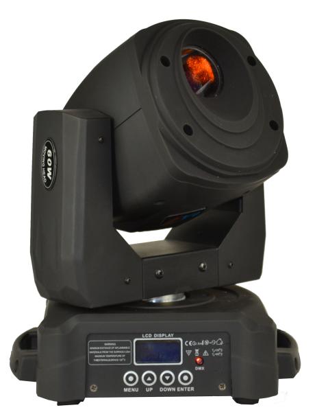 60W LED Moving Head Spot Light Mini Disco Light For Bar,Pub, Party , Concert