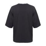 Brand factory custom logo male 100% cotton black autumn sweatshirt for men