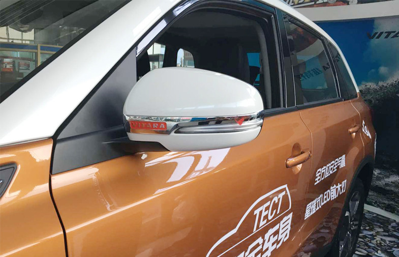SUZUKI VITARA 2015 Chromed Auto Accessories Side Rearview Mirror Molding