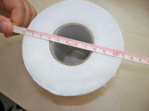 China Embossed 9cm x 270m x 2 ply 780g Jumbo Roll Toilet Paper / Sanitary Paper factory
