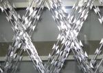 Anti Corrosion Concertina Razor Wire Coil Hot Dipped Galvanized Concertina