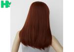 Glueless Net Headgear Long Straight Synthetic Wigs For Lady / Girl OEM