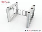 SUS304 Access Control Pedestrian Barrier Gate With Voice Light Alerts