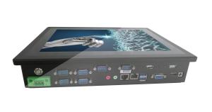 China Fanless 12.1&quot; Industrial Hmi Touch Panel IP65 Front For Rail Airport CCTV factory