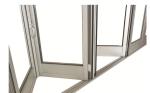 Powder Coating 6000 Series Aluminium Construction Profiles , 6063 Aluminum