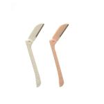 Lady Use Hair Shaving Razor Stainless Steel Rounded Tip Eyebrow Shaver