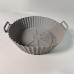 Wholesale Foldable Reusable Non Stick Silicone Air Fryer Liner Baking Mat Cake