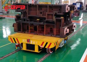 China Industrial Project Application Workshop Warehouse Battery Transfer Cart Rail For Mould factory