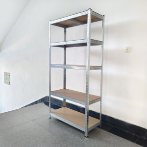 5 Layers Heavy Duty Showroom Shelves Warehouse Sample Display Iron Frame