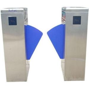 China Vertical Flap Barrier Gate Small Size 550mm Wide Lane , Speed Gate Systems factory