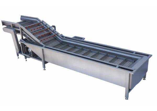 Automatic Bubble Cleaning Machine For Potato Carrot Taro Cassava After Peeling