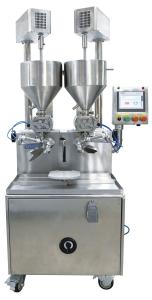 China Multi functional Cream spreading machine for birthday round cake factory