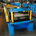 0.8mm Roof Wall Panel Roll Forming Machine Color Coated Aluminum Soffit Fascia