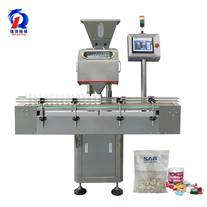 China 8 channel Professional Capsule Automatic Counting Machinery / Capsule Counter factory