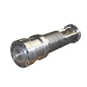 China Tungsten Carbide Alloy PVC Screw Barrel For Extruder Machine 0.8mm factory