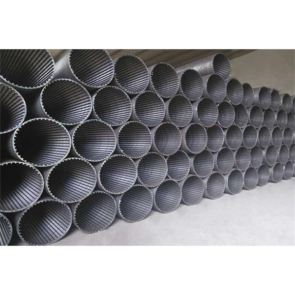 SS316L Wedge Wire Strainer Pipe 6 Inch 152.40mm Inner Diameter Continuous Slot Screen Tube