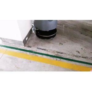 Electric Hand-Push Floor Scrubber with Medium Hardness Brush and Disc Type+Drum Type Brush for Cold Water Cleaning