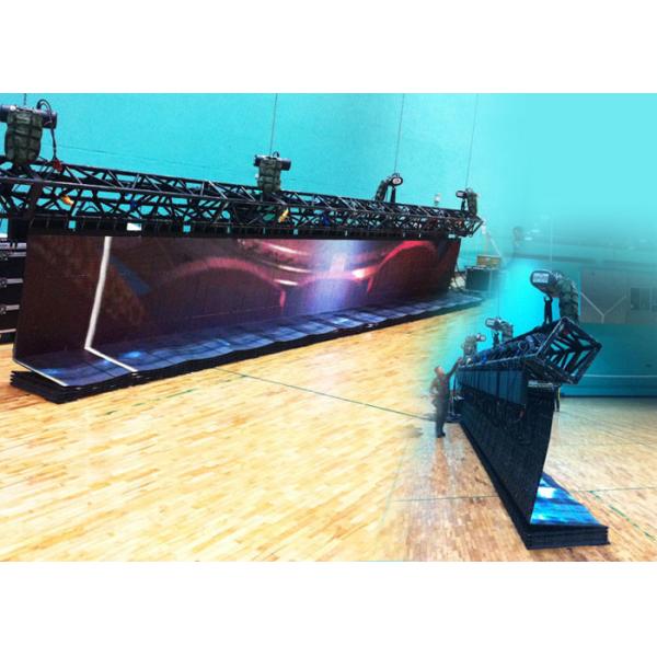 Foldable Billboard LED Display RGB / High Brightness LED Display P10 9M View