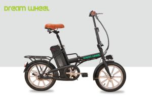 China EN15194 Smart Electric Folding Bike 16 Inch With 36V 250W Motor factory