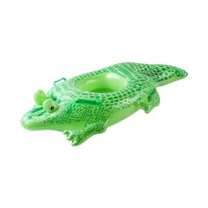 China Unisex Cartoon Print Swimming Pool Float Ring Tubes for Kids Inflatable Swim Rings Beach Party Toys factory