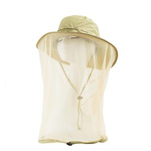 China Quick Dry Anti - Mosquito Head Net Wide Brim Sun Hat Outdoor Beekeeping Protect Anti - Sting Mesh Breathable Cap factory