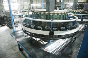 China PP Black Split Film Woven Geotextile produced High Tensile Strength factory