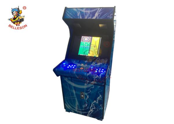 26 Inch Upright Arcade Game Machine With 1940 Games With Blue Sticker For 2