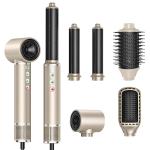 5 in 1 Hot Air Brush High Speed Brushless Motor Automatic Curling Hair Dryer Set