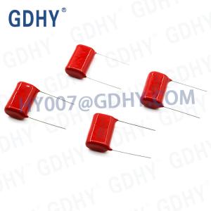 China 5% 1.5UF 400V Polyester Film Capacitor C21 155J400V factory
