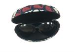Cute Whale Canvas Big Custom Sunglass Case For Women And Youth