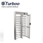 RFID Facial Barcode Recognition Full Height Turnstile / SUS304 Full Height Gate