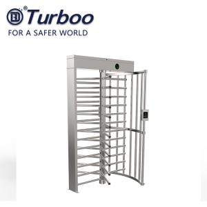 China Full - Height Stainless Steel Turnstiles Pedestrian Access Control System factory
