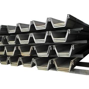 China 10.5mm Steel Sheet Pile Type 2 SY295 Hot Rolled Non - Alloy factory