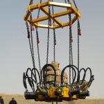 Height 6m Hydraulic Pile Breaker 150~250mm Max Length 1000mm Max Stroke