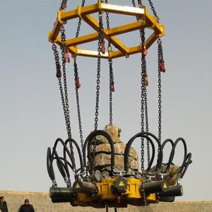 China Round Head Hydraulic Pile Breaker Excavator Hammer Cutting Machine factory