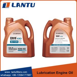 China LANTU Truck Lubricating Oil Full Synthetic Diesel Engine Oil K10 SAE 10W-40 Keep Engine Clean factory