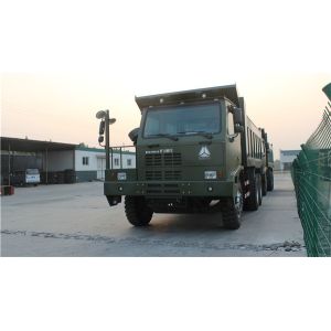 ZZ5707S3640AJ Mining 10 Wheel Dump Truck With Manual 10 Speeds And ZF Steering